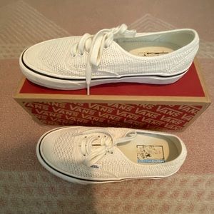 Vans Marshmallow Mesh Authentic 8.5 Womens